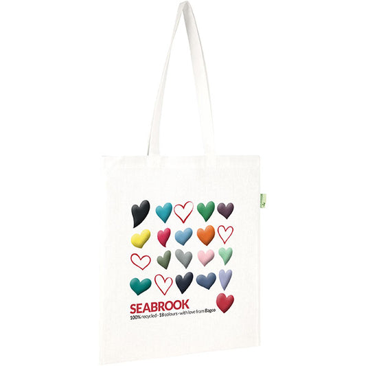 Seabrook 5oz Recycled Cotton Tote Bag
