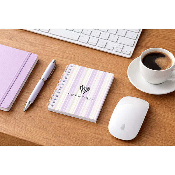 A6 Wiro-Smart Card Cover Notepad