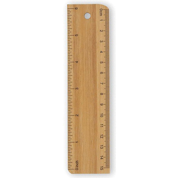 Bamboo 6" Ruler