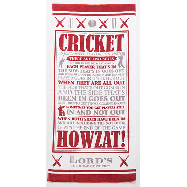 Printed Beach Towel