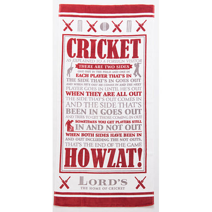 Printed Beach Towel