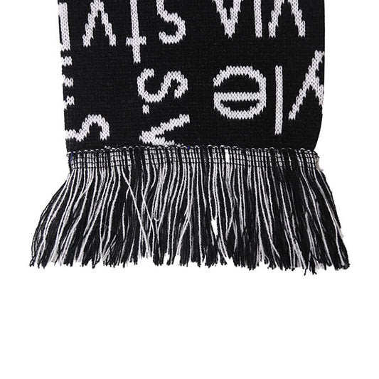 Knitted Jacquard Scarf