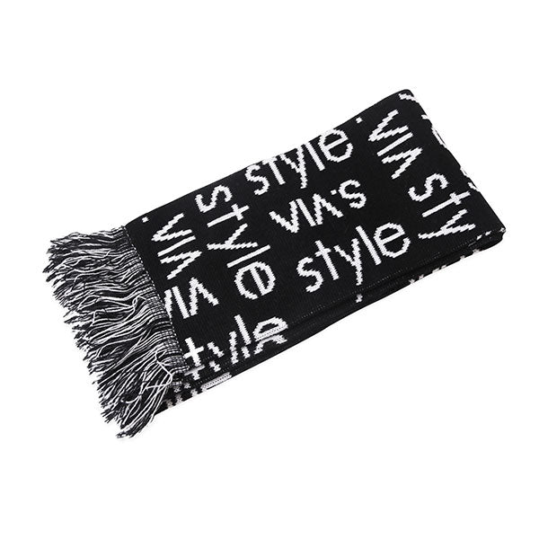 Knitted Jacquard Scarf