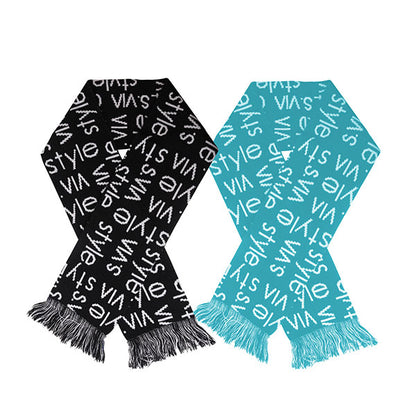 Knitted Jacquard Scarf