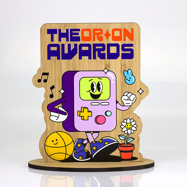 Bespoke Shaped Bamboo Award
