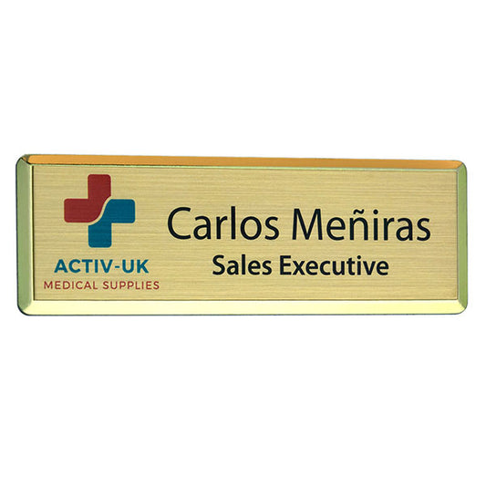 Excel Framed Name Badge