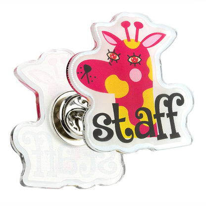 25mm Bespoke Recycled Acrylic Badge