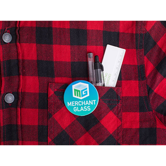 Recycled Button Badge 55mm