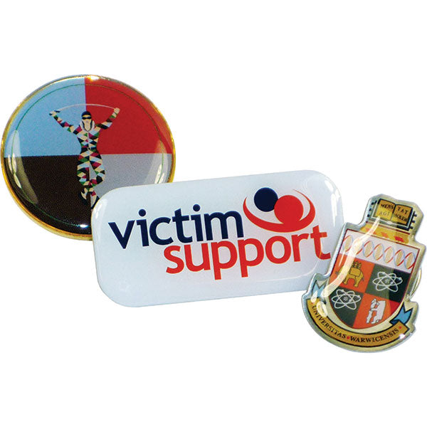 20mm Printed Epoxy Cover Badge