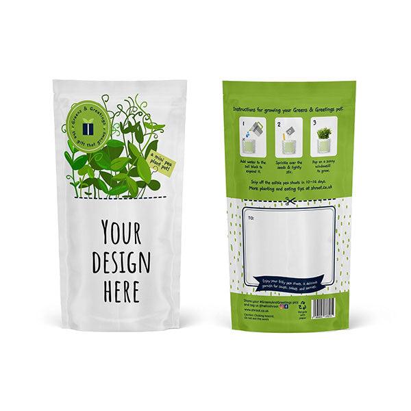 GrowCard Growable Pouch Pot