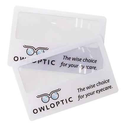 Credit Card Size Magnifier Card