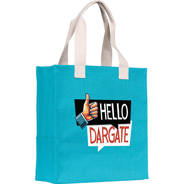 Dargate Coloured Jute Tote Bag