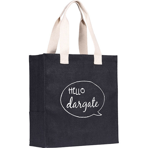 Dargate Coloured Jute Tote Bag