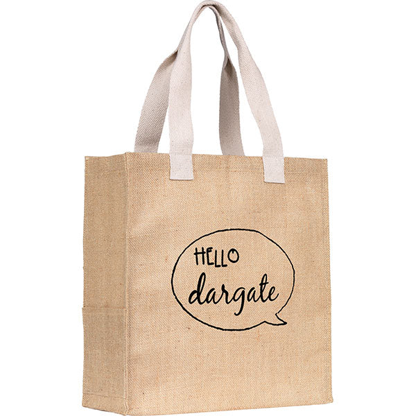 Dargate Coloured Jute Tote Bag