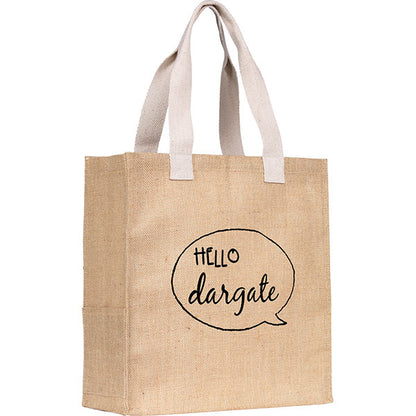Dargate Coloured Jute Tote Bag