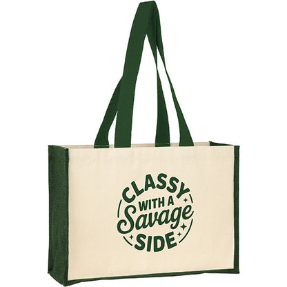 Brookland Cotton Jute Shopper
