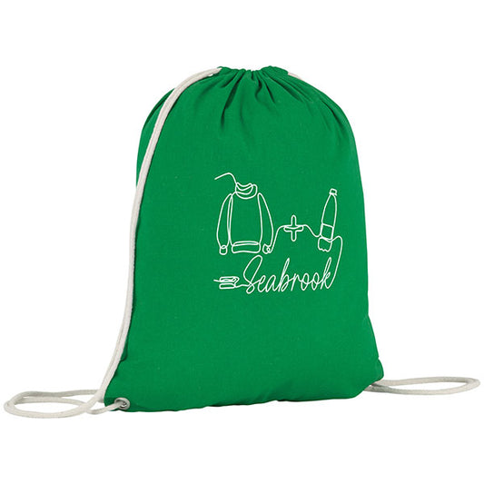 Seabrook 5oz Recycled Cotton Drawstring Bag