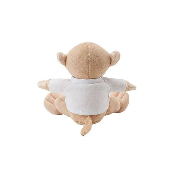 Plush Monkey Shaped Toy with T-Shirt