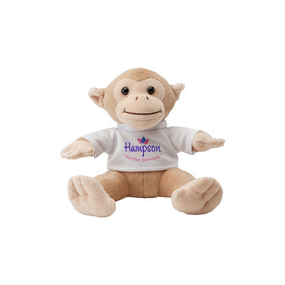 Plush Monkey Shaped Toy with T-Shirt