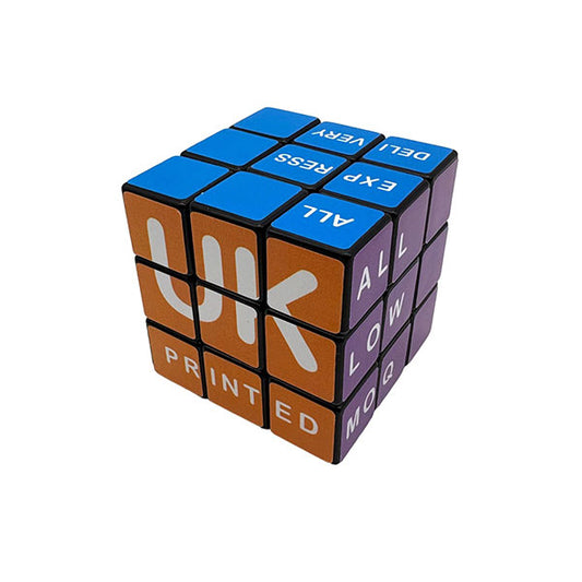 UK Stock Rubik's Cube - Full Colour 6 Sides