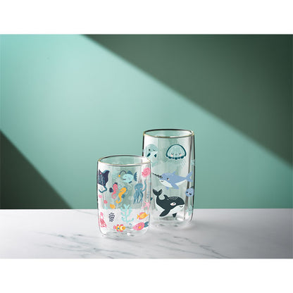 Chili Calypso Double Walled Drinking Glass - 330ml