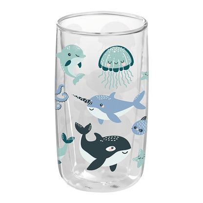 Chili Calypso Double Walled Drinking Glass - 330ml