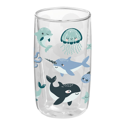 Chili Calypso Double Walled Drinking Glass - 330ml