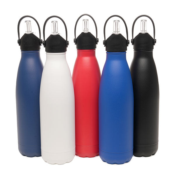 Powder Coated Stainless Steel Bottle - 500ml