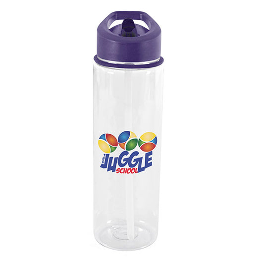 Aqueous Straight Clear Drinks Bottle 725ml