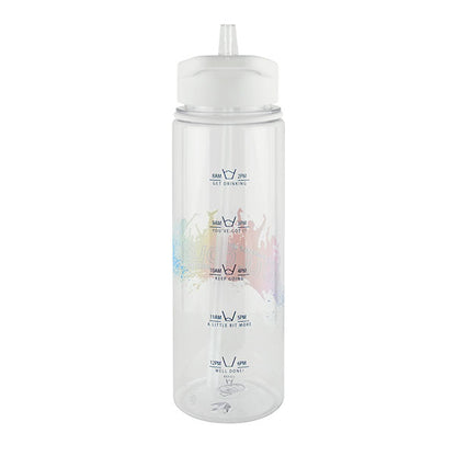 Aqueous Straight Clear Drinks Bottle 725ml