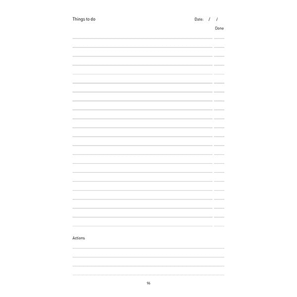 Como Recycled A5 Business Planner