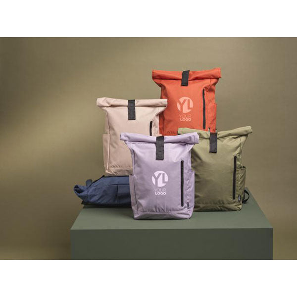 Byron Recycled Roll Top Backpack