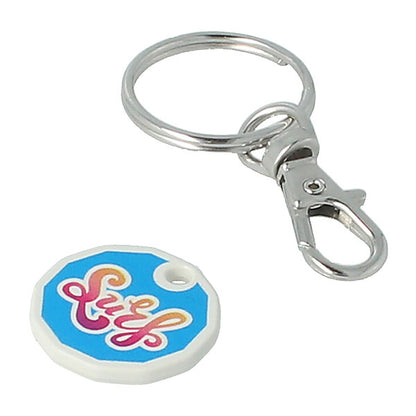 Recycled Trolley Token Key Ring