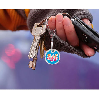 Recycled Trolley Token Key Ring