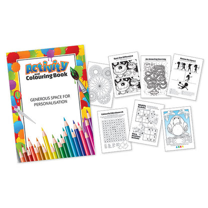 A5 8 Page Colouring Book