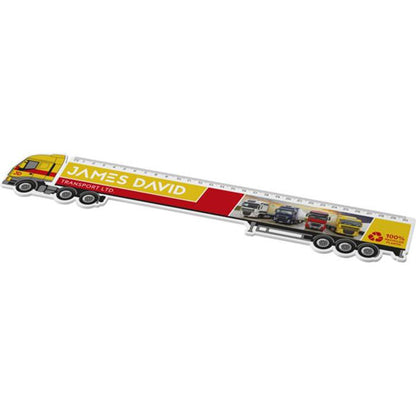 Lorry Shaped Plastic 12" Ruler
