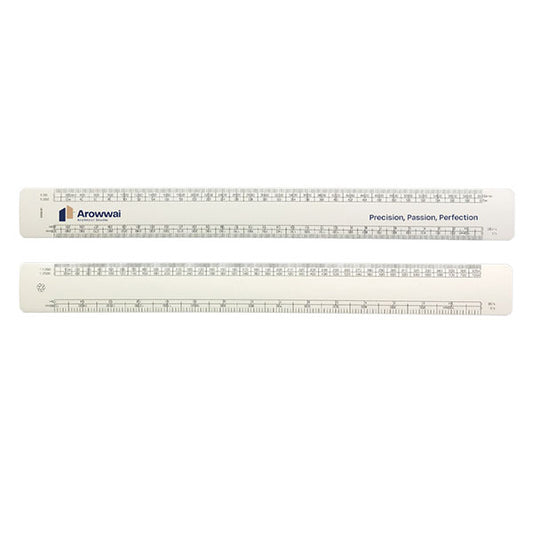 12" Recycled Architect's Scale Rule