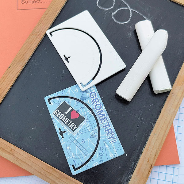 WalletMate Recycled Protractor