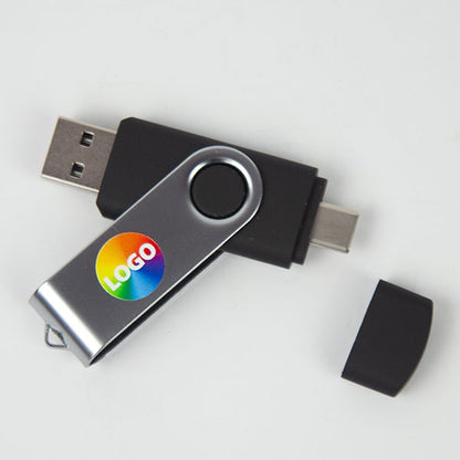 Dual Twister 8GB USB Flash Drive