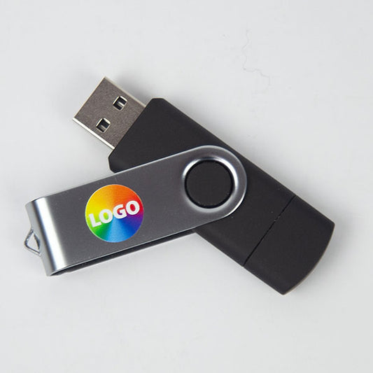Dual Twister 8GB USB Flash Drive