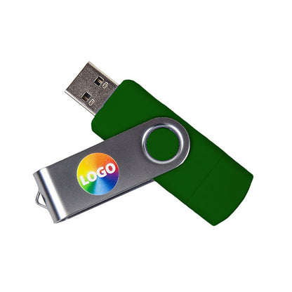 Dual Twister 8GB USB Flash Drive
