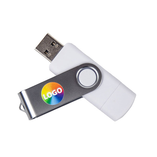 Dual Twister 8GB USB Flash Drive