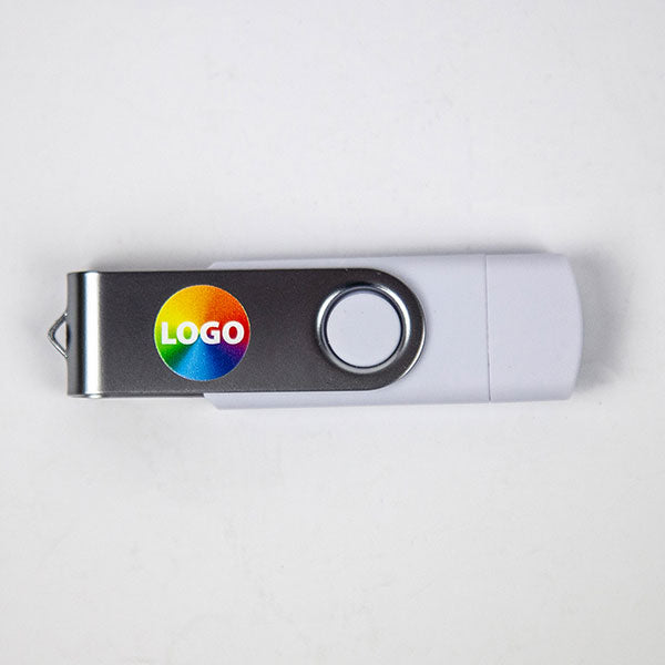 Dual Twister 8GB USB Flash Drive