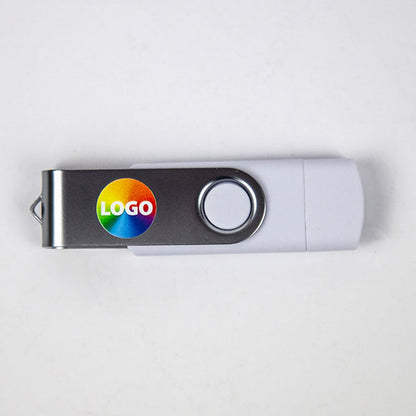 Dual Twister 8GB USB Flash Drive