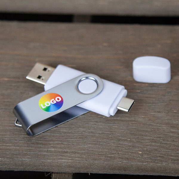 Dual Twister 8GB USB Flash Drive