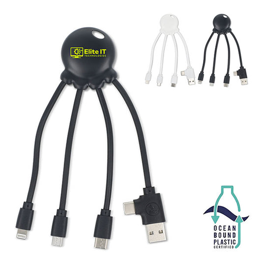 Xoopar Octopus Ocean Bound Plastic Cable